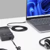 StarTech.com UR9-HEADSET-ADAPTER adapter złącza złącza USB-C RJ-9 Czarny
