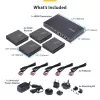 StarTech.com 4-portowy przedłużacz i rozgałęźnik HDMI przez CAT6, 4K 60 Hz, do 70 m (230 stóp), zestaw dystrybucyjny HDMI przez Ethernet 1x4 z IR i zasilaniem przez kabel