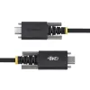 Kabel ładujący StarTech.com 3 m (10 stóp) USB-C, wytrzymały i ultraelastyczny, z bocznymi śrubami blokującymi, PD EPR 240 W (5 A), ładowarka do laptopa USB 2.0, certyfikat USB-IF, wytrzymała ładowarka USB-C