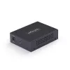 StarTech.com 10GbE SFP+ Fiber Media Converter, 10 Gigabit Ethernet RJ-45 do 10GBASE-X SFP+, jednomodowy, wielomodowy, ramki Jumbo 16K, zgodny z TAA