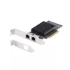StarTech.com 2-portowa karta sieciowa PCIe 10Gb Ethernet, interfejs sieciowy 10GbE, chipset Broadcom BCM57416, podwójne RJ45 10GBase-T/Gigabit, karta NIC, TAA
