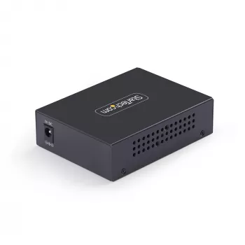 StarTech.com 10GbE Multi-Gigabit otwarty konwerter mediów SFP+ na światłowód, 10G/5G/2.5G/1G/100M, miedź na 10GBASE-X SFP+, jednomodowy, wielomodowy, 16K Jumbo Frames, TAA