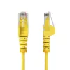 StarTech.com 1 m żółty cienki kabel Ethernet CAT6, bezzaczepowy, 100 W PoE, UTP, LSZH, 28 AWG czysta miedź, cienki przewód krosowy RJ45 z odciążkami, testowany indywidualnie