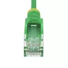 StarTech.com 50cm zielony cienki kabel Ethernet cienki CAT6, bez zaczepów, PoE 100W, UTP, LSZH, 28AWG czysta miedź, cienka kabel krosowy sieciowy RJ45 z odciążeniami, testowany indywidualnie