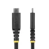 StarTech.com Kabel USB4 2 m (6 stóp), 20 Gb/s, certyfikowany USB-IF kabel USB-C, 240 W PD EPR, 4K 120 Hz DP 1.4, płaszcz TPE, czarny przewód USB-C