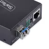 StarTech.com Konwerter mediów Gigabit Ethernet miedź-światłowód, SM LC, 40km, 10/100/1000 Mbps, RJ45 do LC, Full Metal, 9K Jumbo Frames, TAA Compliant