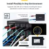 StarTech.com Konwerter mediów Gigabit Ethernet miedź-światłowód, SM LC, 40km, 10/100/1000 Mbps, RJ45 do LC, Full Metal, 9K Jumbo Frames, TAA Compliant