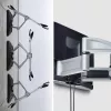 StarTech.com Heavy-Duty Articulating TV Wall Mount for up to 100-inch and 187.4lb/85kg płaski Screens, VESA 800x500, Low-Profile Bracket, TAA-Compliant