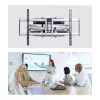 StarTech.com Heavy-Duty Articulating TV Wall Mount for up to 100-inch and 187.4lb/85kg płaski Screens, VESA 800x500, Low-Profile Bracket, TAA-Compliant