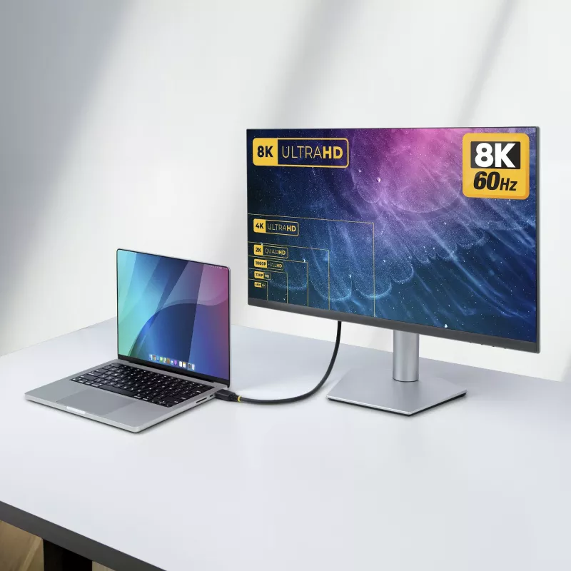 StarTech.com HDMI21-CBL-8K60-50CM Kabel HDMI 0,5 m HDMI Typ A (Standardowy) Czarny