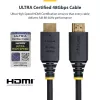 StarTech.com HDMI21-CBL-8K60-50CM Kabel HDMI 0,5 m HDMI Typ A (Standardowy) Czarny