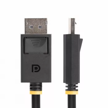 StarTech.com 3m (10ft) DisplayPort 2.1 kabel, VESA Certified DP40 DisplayPort kabel w/UHBR10/HDR/HDCP 2.2, 8K 60Hz/4K 144Hz w/DSC 1.2a, 40Gbps, DP 2.1 kabel, UHD Monitor Cord, M/M