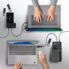 Adapter StarTech.com USB-C/USB-A do M.2 NVMe i SATA 2,5 inch/3,5 inch, 10 Gb/s, bez narzędziowy zewnętrzny czytnik dysków SSD HDD, klucz B+M/M