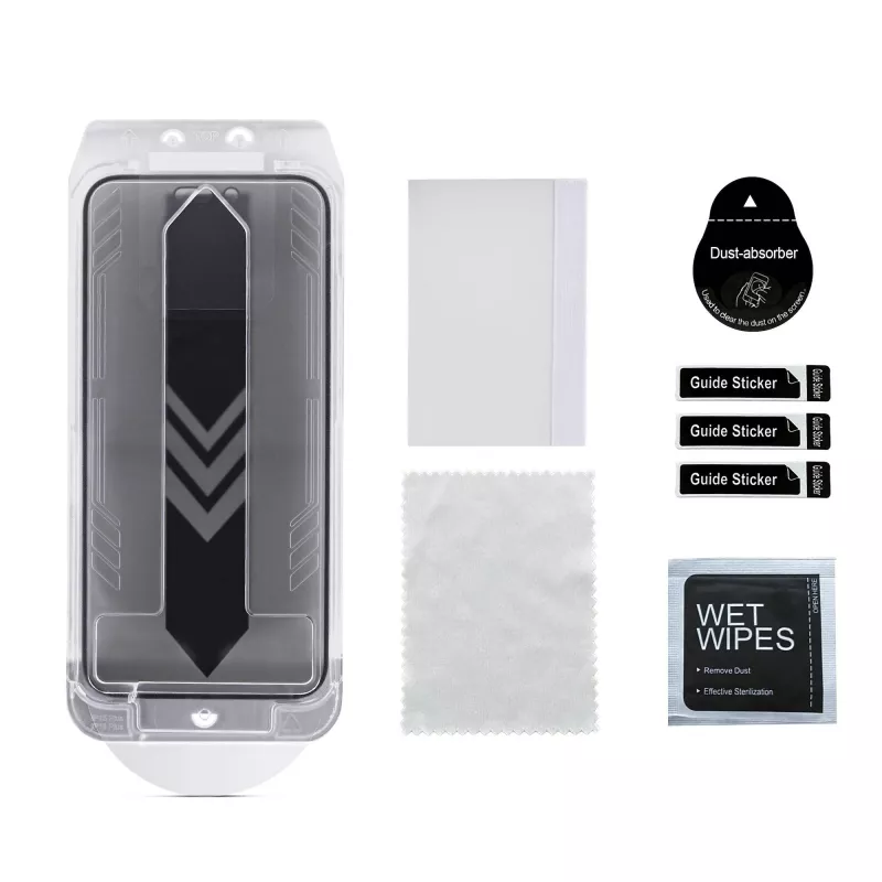 StarTech.com 4-kierunkowy 360-stopniowy filtr prywatyzujący do iPhone 16 Plus, obsługa orientacji pionowej/poziomej, kompatybilny z dotykiem, hartowane szkło, filtr 4-kierunkowy, TAA