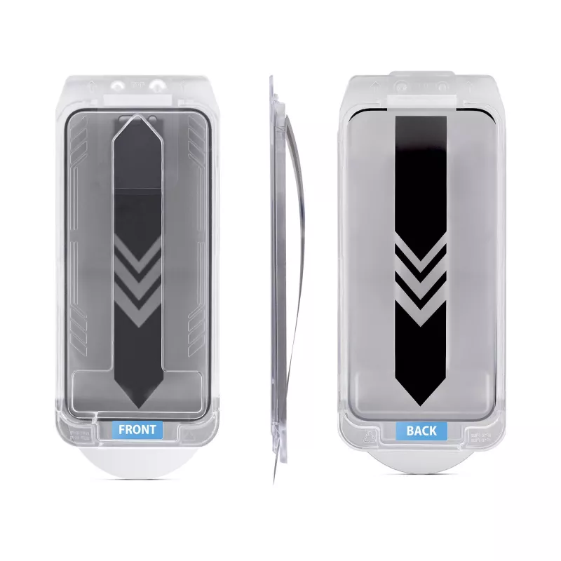 StarTech.com 4-Way 360 Prywatny Ekran Dla iPhone 16 Pro Max, Obsługa Orientacji Pionowej / Poziomej, Funkcja Dotyku, Hartowane Szkło Ochronne, Filtr 4Way, TAA