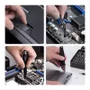 StarTech.com 40-elementowy zestaw narzędzi do naprawy komputerów do laptopów/PC/elektroniki/telefonów, zestaw precyzyjnych wkrętaków 30-bit, zdejmowana pokrywa z podkładką magnetyczną, narzędzia do podważania