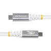 StarTech.com kabel USB4 z certyfikatem USB-IF, 0,5 m (1.6 ft), biały, USB-C do USB-C