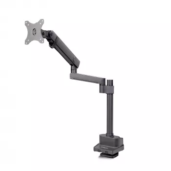 Uchwyt biurkowy StarTech.com do monitora, do ekranu 40 cali/8 kg, ramię ze sprężyną mechaniczną, zacisk C/przepust, montaż od góry, regulacja beznarzędziowa