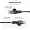 Kabel Ethernet StarTech.com 25 cm różowy cienki CAT6, bez zaczepów, PoE 100 W, UTP, LSZH, drut miedziany goły 28 AWG, wąska krosowa kabel sieciowy RJ-45 z odciążeniami, testowany indywidualnie