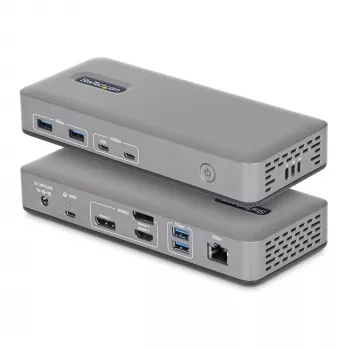 Stacja dokująca/replikator portów StarTech.com 199UE-USBC-DOCK przewodowa USB 3.2 Gen 2 (3.1 Gen 2) Type-C szary