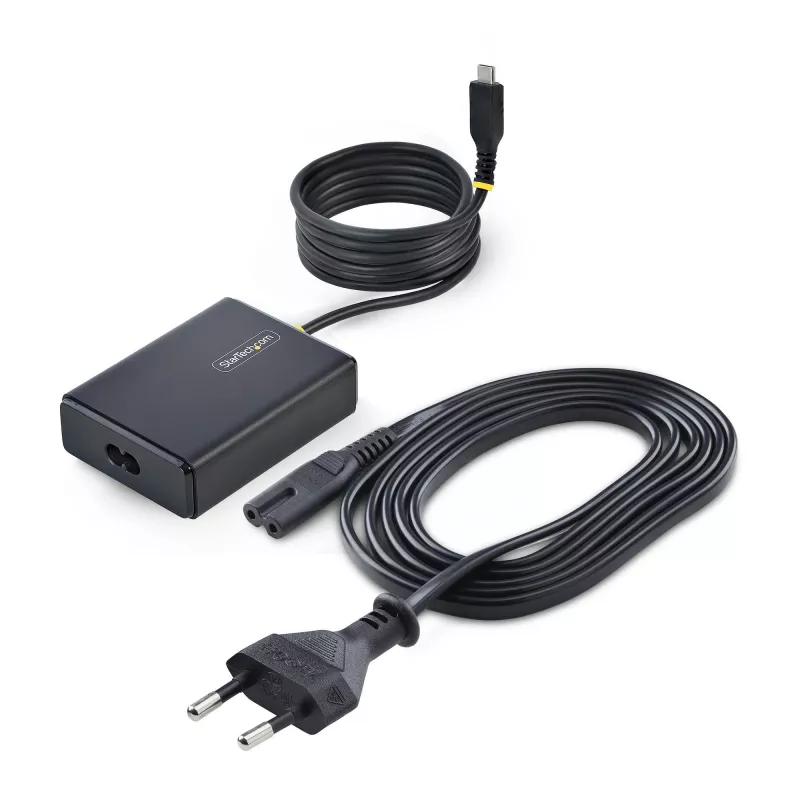 Ładowarka do laptopa StarTech.com USB-C 100W z przewodem USB-C na stałe 1,5m, zasilacz do Dell, XPS, HP ProBook, MacBook Pro, Microsoft Surface Pro