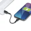 Kabel ładujący USB-A na USB-C StarTech.com 15 cm, ładowanie i synchronizacja, 3A, USB 2.0, powłoka TPE – czarny przewód ładujący USB