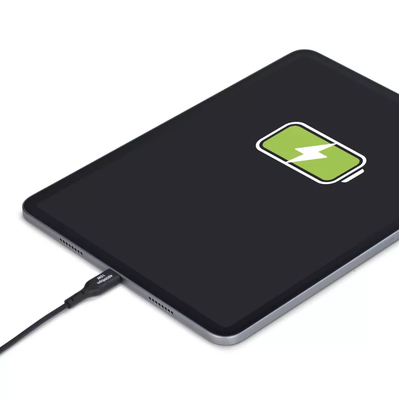 Kabel ładujący USB-A na USB-C StarTech.com 15 cm, ładowanie i synchronizacja, 3A, USB 2.0, powłoka TPE – czarny przewód ładujący USB