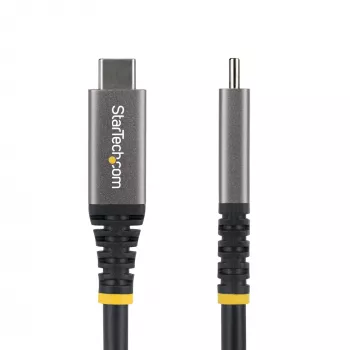 StarTech.com Kabel USB4 3 m (10 stóp), 20 Gb/s, z certyfikatem USB-IF, przewód USB-C, PD 60 W, 4K 120 Hz DP 2.1, powłoka TPE, czarny kabel USB-C