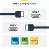 StarTech.com 1 m (3 stopy) biały kabel ładujący USB-C, 60 W (3 A) PD, dwuwarstwowy oplot nylon/TPE, wytrzymały przewód ładujący USB-C, kabel ładowarki do laptopa USB 2.0