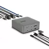 Stacja dokująca StarTech.com Thunderbolt 5, DP / HDMI, potrójny monitor do 4K 144 Hz lub podwójny 8K 60 Hz, 5 portów USB, ładowanie laptopa 140 W