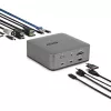 Stacja dokująca StarTech.com Thunderbolt 5, DP / HDMI, potrójny monitor do 4K 144 Hz lub podwójny 8K 60 Hz, 5 portów USB, ładowanie laptopa 140 W