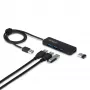 StarTech.com 4-Portowy Hub USB-A, 5 Gb/s, Zasilany z magistrali, USB-A do 4x Mini hub USB-A, Dodatkowo długi kabel hosta 2 stopy/61 cm, Tworzywo PCR, Przenośny hub USB do komputera stacjonarnego / laptopa