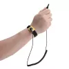 StarTech.com Antistatic Wrist Strap with Grounding kabel, ESD Safe Band with 5ft / 1.5m Detachable Cord, Prevent Electrostatic Discharge, Adjustable Fit, TAA