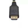 StarTech.com 30cm (1ft) High Speed HDMI kabel z Gripping Connectors, 4K 60Hz/1440p 144Hz, HDR10/HDCP 2.2/ARC, 18Gbps, UHD HDMI Cord for TV/Monitor/Display, TPE Jacket