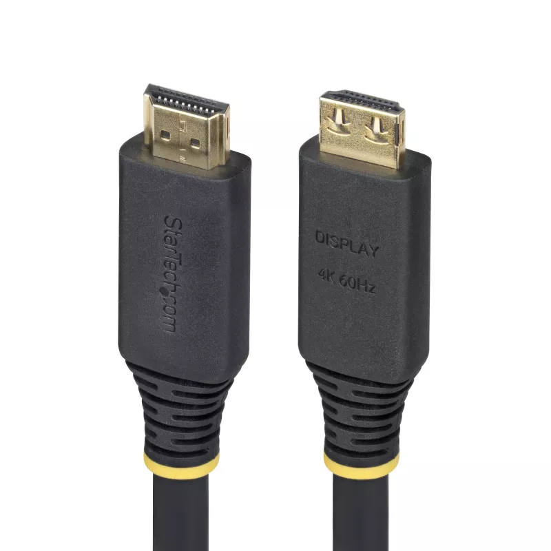 StarTech.com HDMI2-CABLE-GRIP-15M kabel HDMI HDMI Typ A (Standard) Czarny