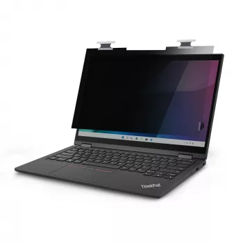 StarTech.com Lenovo X13 Yoga Gen 4 Bright Privacy Screen Filter z dotykiem, Flip-Over, 75% przepuszczalności światła, antyodblaskowy filtr prywatyzujący, kąt widzenia +/- 30°