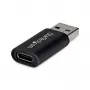 StarTech.com Adapter USB-A na USB-C, wtyk USB-A na gniazdo USB-C, USB 10 Gb/s, 5 V 900 mA, adapter USB na USB-C do ładowarek/hubów USB-A