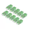 StarTech.com LC do LC Adapter 10-pak, OS2 jednomodowy ślad SC światłowodowy sprzęgacz LC bez kołnierza, adapter duplex LC/APC