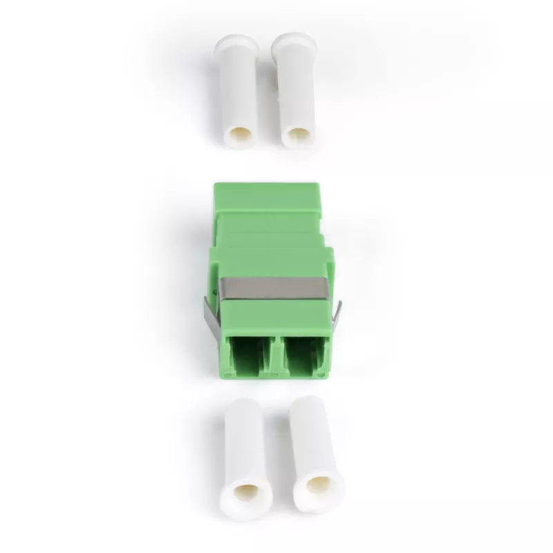 StarTech.com LC do LC Adapter 10-pak, OS2 jednomodowy ślad SC światłowodowy sprzęgacz LC bez kołnierza, adapter duplex LC/APC