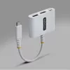 StarTech.com USB-C do HDMI wieloportowy adapter z ładowaniem PD 140 W, HDMI 4K 60 Hz, hub USB 5 Gb/s, minidok do MacBooka / Della / Thinkpada / HP / iPada / tabletów