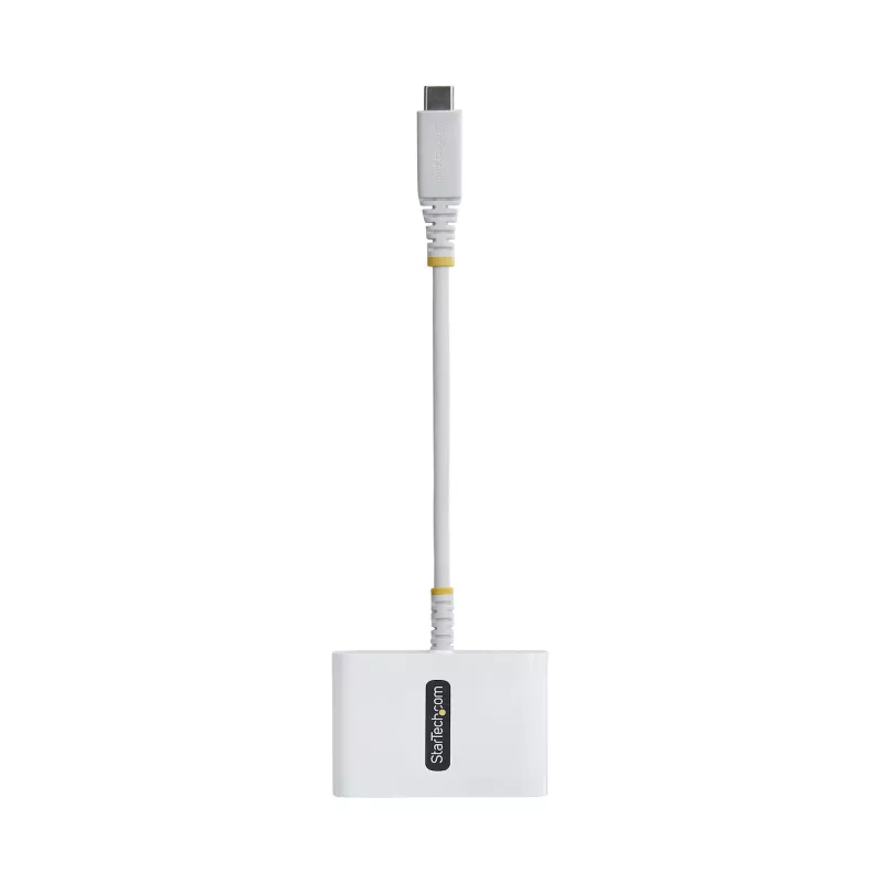 StarTech.com USB-C do HDMI wieloportowy adapter z ładowaniem PD 140 W, HDMI 4K 60 Hz, hub USB 5 Gb/s, minidok do MacBooka / Della / Thinkpada / HP / iPada / tabletów