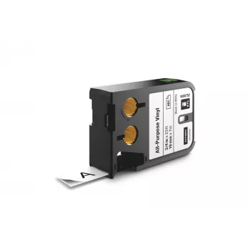 DYMO XTL All-Purpose Vinyl Labels | 19 mm | Czarny na białym, Czarny na białym, Czarny, Termotransferowy, Winyl, Belgia, -40 – 60 °C