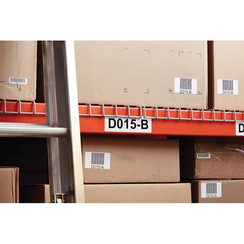 DYMO LW Durable Labels - 19 x 64 mm - 1933085, Biała, Samoprzylepna etykieta do drukarki, Polipropylen (PP), Trwała, Prostokąt, -18 - 50 °C