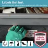DYMO LW Durable Labels - 19 x 64 mm - 1933085, Biała, Samoprzylepna etykieta do drukarki, Polipropylen (PP), Trwała, Prostokąt, -18 - 50 °C