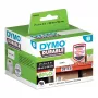 Oryginalne wytrzymałe etykiety DYMO LabelWriter | 59 mm x 102 mm | Biały polipropylen | 300 etykiet samoprzylepnych | Wysoka wydajność | Do drukarek etykiet LabelWriter
