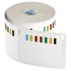 Oryginalne etykiety rotacyjne DYMO LabelWriter dla branży spożywczej | 54 mm x 70 mm | 400 samoprzylepnych etykiet z kolorowym kodem | Do drukarek etykiet LabelWriter