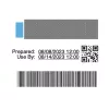 Oryginalne etykiety rotacyjne DYMO LabelWriter dla branży spożywczej | 54 mm x 70 mm | 400 samoprzylepnych etykiet z kolorowym kodem | Do drukarek etykiet LabelWriter