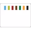 Oryginalne etykiety rotacyjne DYMO LabelWriter dla branży spożywczej | 54 mm x 70 mm | 400 samoprzylepnych etykiet z kolorowym kodem | Do drukarek etykiet LabelWriter