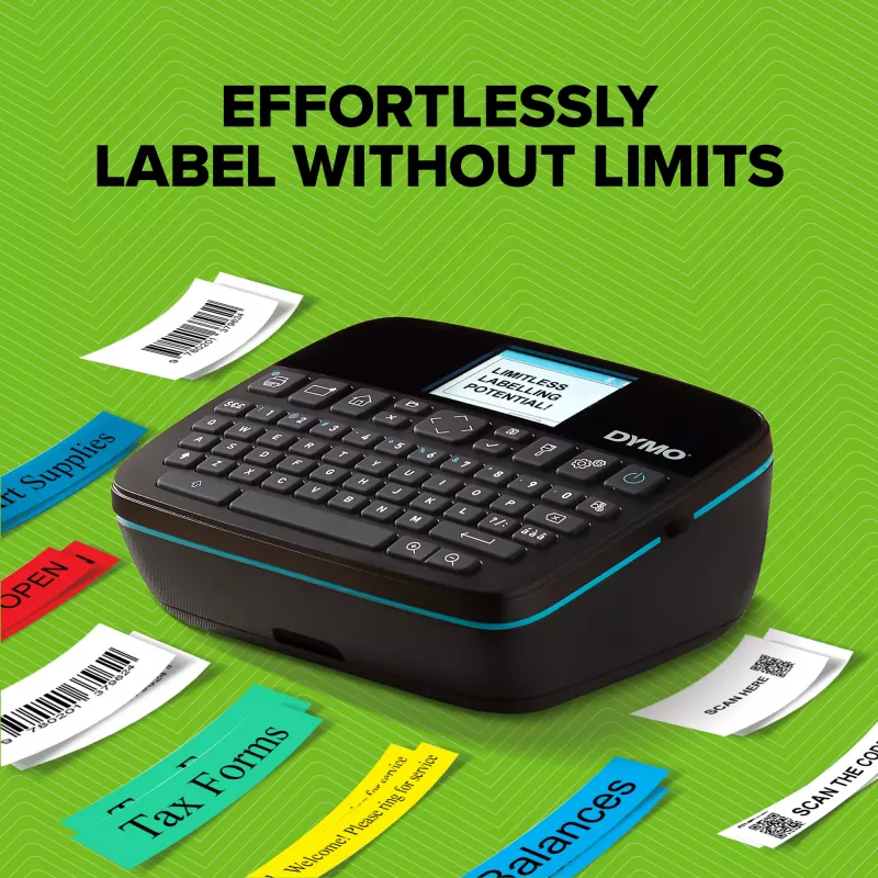 DYMO LabelManager Executive 640 CB Przenośny Zestaw Drukarki Etykiet z Torbą i 3 Kasetami | Kompaktowy Producent Etykiet QWERTY | Łączność Bluetooth i USB | Kompatybilny z Etykietami D1
