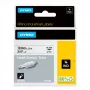 DYMO Rhino Industrial Heat-Shrink kabel Label Tubes | 19 mm x 1.5 m | Czarny Print on biały | Self-Adhesive | for Rhino Label Makers